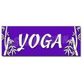 Signmission Safety Sign, 24 in Height, Vinyl, 9 in Length, Yoga D-24 Yoga